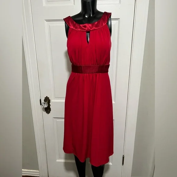 David's Bridal | Dresses | Womens Red Bridesmaid Formal Prom Pageant Homecoming  Dress Size 2